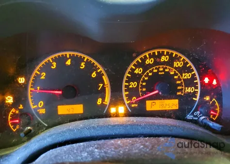 2010 Toyota Corolla Base from USA, damaged, VIN 2T1BU4EE2AC416602